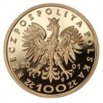 100 złotych 2001 - Władysław I Łokietek - Au 900 - 8g