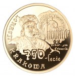 200 złotych 2007 - 750 lokacji Krakowa - Au 900 - 15.50g