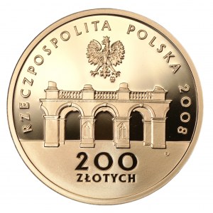 200 złotych 2008 - 90. rocznica odzyskania niepodległości - Au 900 - 15,5g