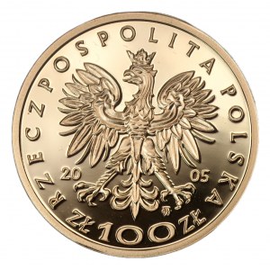 100 złotych 2005 - Stanisław August Poniatowski - Au 900 - 8g