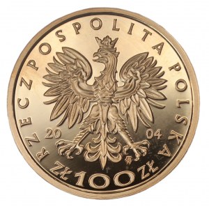 100 złotych 2004 - Zygmunt I Stary - Au 900 - 8g