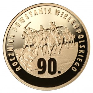 200 złotych 2008 - 90. rocznica Powstania Wielkopolskiego - Au 900 - 15.50g