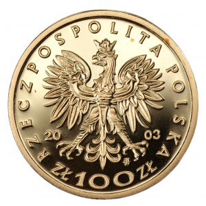 100 złotych 2003 - Kazimierz IV Jagiellończyk - Au 900 - 8g