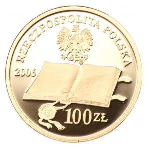 100 Zloty 2006 - 500. Jahrestag des Erlasses des Statuts von Łaski - Au 900 - 8g