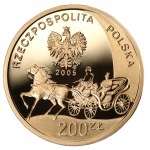 200 złotych 2005 - 100.rocznica urodzin Konstantego Ildefonsa Gałczyńskiego - Au 900 - 15,50g
