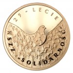 200 złotych 2005 - 25-lecie NSZZ Solidarność - Au 900 - 15,50g