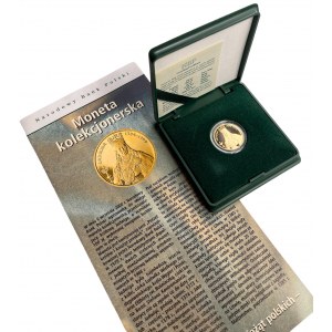 100 złotych 2000 - Królowa Jadwiga - Au 900 - 8g