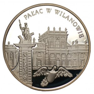 20 złotych 2000 Pałac w Wilanowie + folder emisyjny