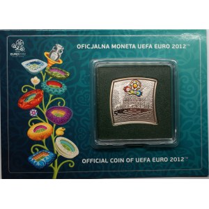 20 złotych 2012 UEFA 2012 + folder emisyjny