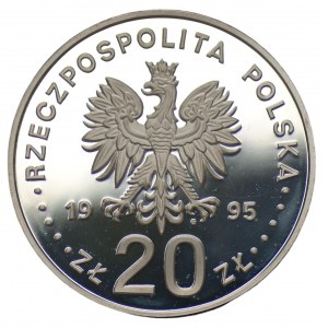 20 złotych 1995 Katyń, Miednoje, Charków 1940