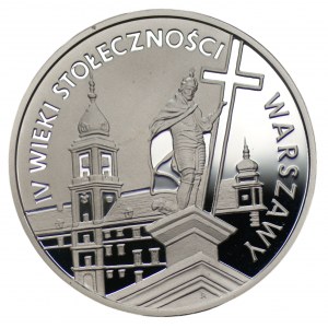 20 złotych 1996 IV Wieki Stołeczności Warszawy