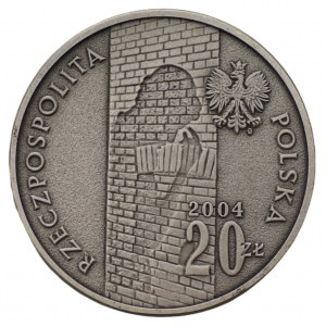 20 złotych 2004 - Pamięci Ofiar Getta w Łodzi