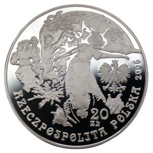 20 złotych 2006 - Noc Świętojańska + folder emisyjny