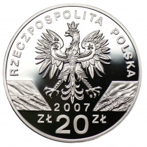 20 złotych 2007 - Foka Szara + folder emisyjny