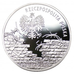 20 złotych 2009 Polacy Ratujący Żydów + folder emisyjny