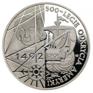 200 000 złotych 1992 500-lecie Odkrycia Ameryki
