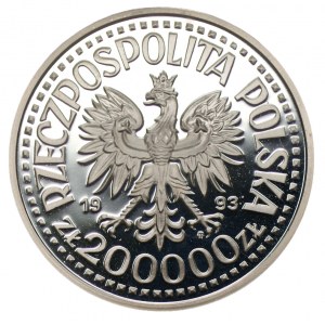 200 000 złotych 1993 Kazimierz IV Jagiellończyk - popiersie
