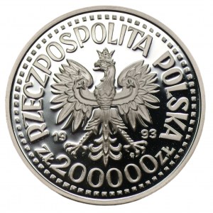 200 000 złotych 1993 Kazimierz IV Jagiellończyk - półpostać