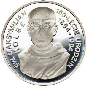 300 000 złotych 1994 Święty Maksymilian Kolbe