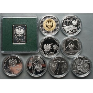 10 złotych 2006 - zestaw 9 sztuk