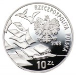 10 złotych 2008 - zestaw 9 sztuk