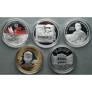 10 złotych 2009 - zestaw 11 sztuk