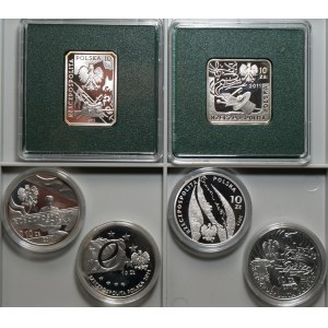 10 złotych 2011 - zestaw 6 sztuk