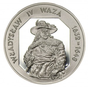 10 złotych 1999 Władysław IV Waza - półpostać + folder emisyjny