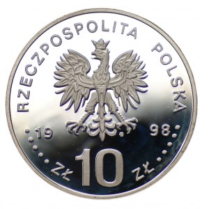 10 złotych 1998 Deklaracja Praw Człowieka