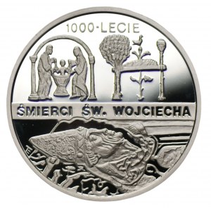 10 złotych 1997 1000-lecie Śmierci Św. Wojciecha