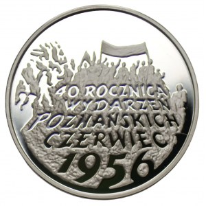 10 złotych 1996 40. Rocznica Wydarzeń Poznańskich