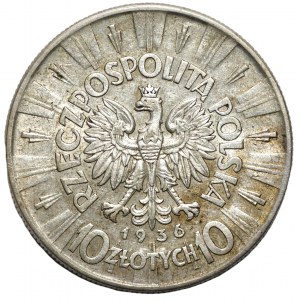 10 złotych 1936 - Józef Piłsudski