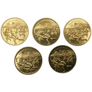 2 złote 2003 Śmigus-Dyngus - 5 sztuk