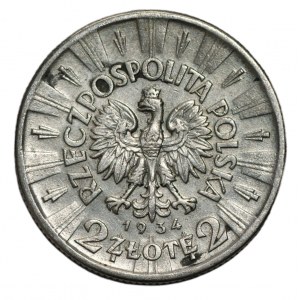 2 złote 1934 - Józef Piłsudski