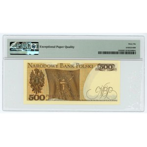 500 złotych 1982 - seria DL - PMG 66 EPQ