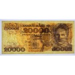 20.000 złotych 1989 - seria H - PMG 68 EPQ - MAX NOTA