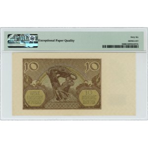 10 złotych 1940 - seria H - PMG 66 EPQ