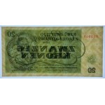 Czechosłowacja (Getto Terezin) - 20 koron 1943 - PMG 65 EPQ