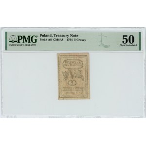 5 groszy 1794 - PMG 50