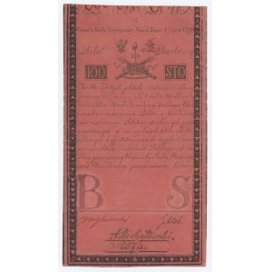 100 złotych 1794 - A - przepiękny banknot, niska numeracja 2574
