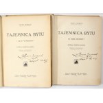 Teofil Moreux Tajemnica bytu 1-4t. [I wydanie, 1925]