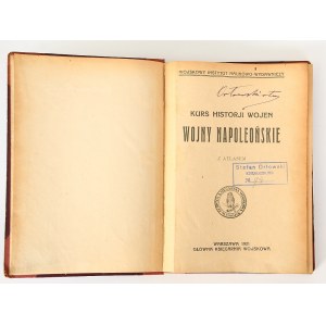 Kurs historji wojen wojny napoleońskie z atlasem [1921]