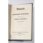 Józef Wybicki Supplement to Wybicki's Memoirs [1842, Poznań].
