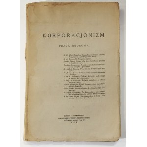 Korporatismus [1939].