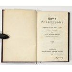 Konrad Piramowicz Mowy pogrzebowe [I wydanie, 1852]