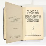 Mszał rzymski op. Michał Kordel [1936]