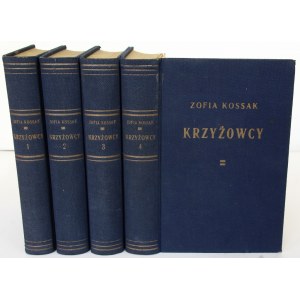 Zofia Kossak Krzyżowcy 1-4t. [1945]