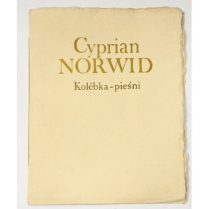 Cyprian Norwid Cradle - Lieder