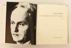Julian Przyboś Utwory poetyckie zbiór + płyta winylowa