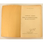 Feliks Kęcki Handy Encyclopedic-Musical Dictionary [1931].